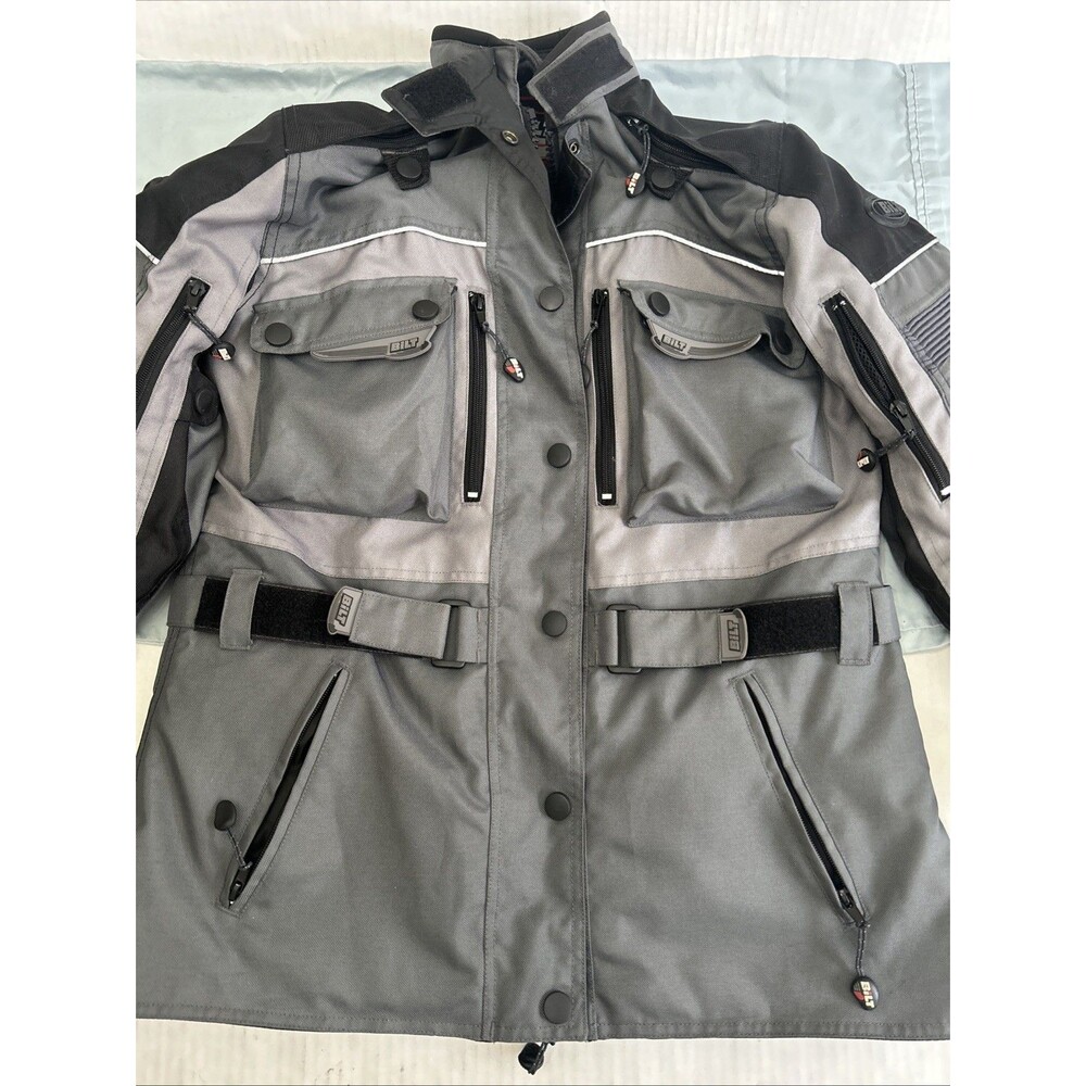 Bilt Motorcycle Padded Jacket Women Sz Medium